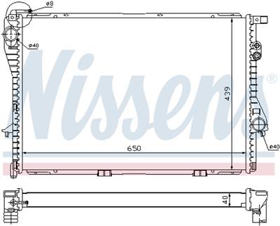 NISSENS 60752A Číslo výrobce: 376712231. EAN: 5707286193529.