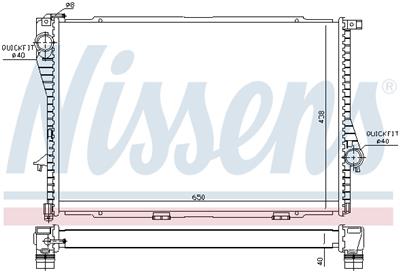 NISSENS 60754A EAN: 5707286193543.