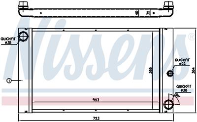 NISSENS 60762 EAN: 5707286193604.