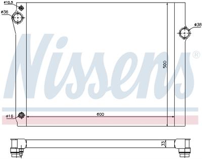 NISSENS 60768 Číslo výrobce: 376754121. EAN: 5707286193666.