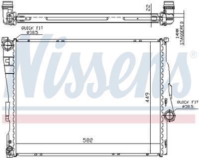 NISSENS 60784A EAN: 5707286193772.