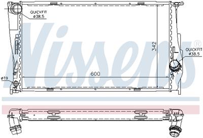 NISSENS 60785A EAN: 5707286193819.