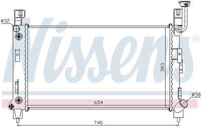 NISSENS 60992 EAN: 5707286194939.