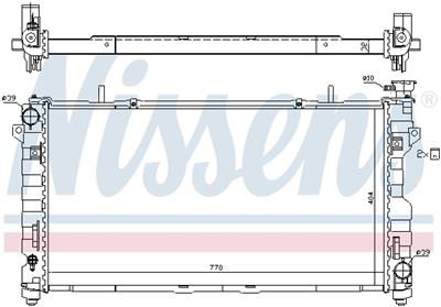 NISSENS 61025 EAN: 5707286346680.