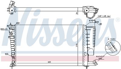 NISSENS 61317A EAN: 5707286195820.