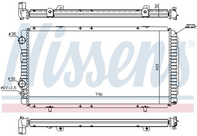 NISSENS 61390A EAN: 5707286196513.