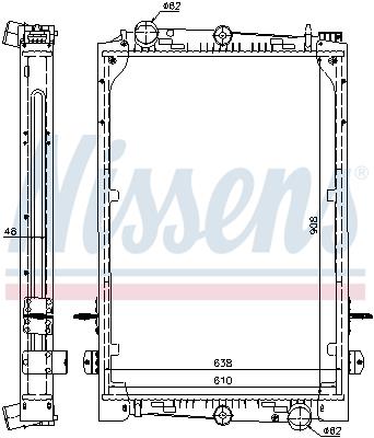NISSENS 61427A EAN: 5707286196742.