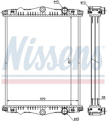 NISSENS 614430 Číslo výrobce: 72522176. EAN: 5707286196957.