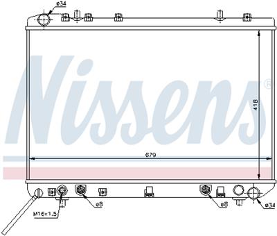 NISSENS 61669 EAN: 5707286197503.
