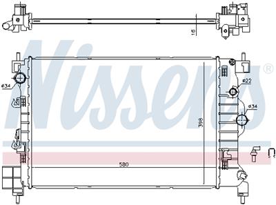 NISSENS 61697 EAN: 5707286367661.