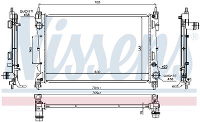 NISSENS 617854 EAN: 5707286350458.