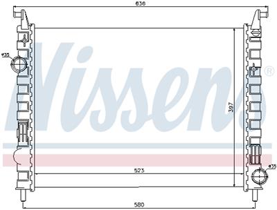 NISSENS 617862 EAN: 5707286363434.