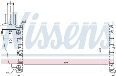 NISSENS 61858 Číslo výrobce: 376713544. EAN: 5707286198708.
