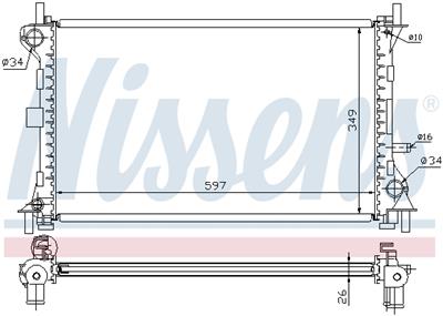 NISSENS 62073A Číslo výrobce: 376720301. EAN: 5707286199873.