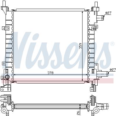 NISSENS 62083A EAN: 5707286200005.