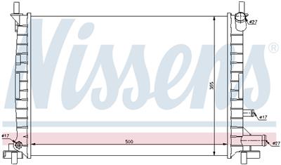 NISSENS 62086 Číslo výrobce: 376714061. EAN: 5707286200043.