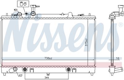 NISSENS 62465A EAN: 5707286202832.