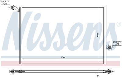 NISSENS 627032 Číslo výrobce: 376908121. EAN: 5707286391413.