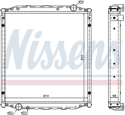NISSENS 62876A EAN: 5707286207172.