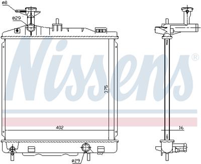 NISSENS 628988 EAN: 5707286421547.