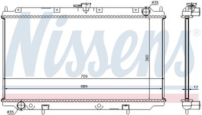 NISSENS 62927A Číslo výrobce: 376718491. EAN: 5707286207622.