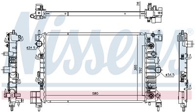 NISSENS 630778 Číslo výrobce: 376901021. EAN: 5707286392045.