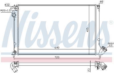 NISSENS 63731 Číslo výrobce: 376719481. EAN: 5707286213012.
