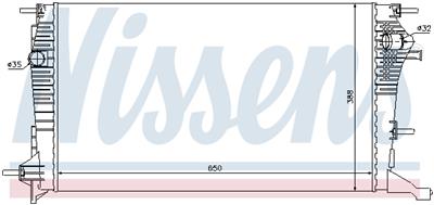 NISSENS 637607 EAN: 5707286322509.