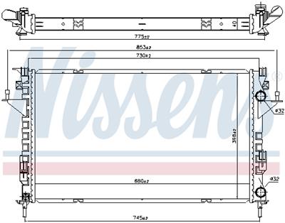 NISSENS 637666 Číslo výrobce: 376716291. EAN: 5707286413931.