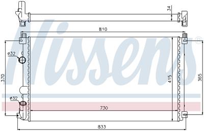 NISSENS 63819 EAN: 5707286213845.