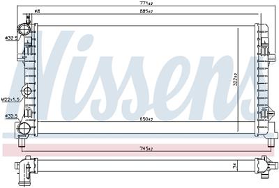 NISSENS 640012 EAN: 5707286270763.