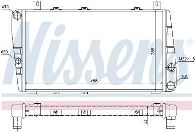 NISSENS 64011 EAN: 5707286215887.