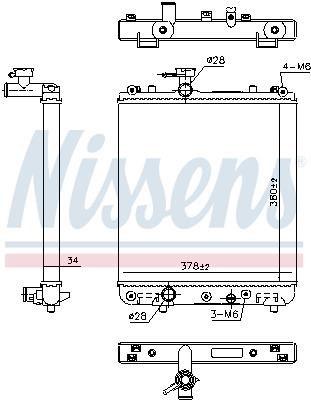 NISSENS 64195 EAN: 5707286217560.