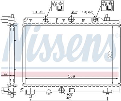 NISSENS 64304A EAN: 5707286217904.