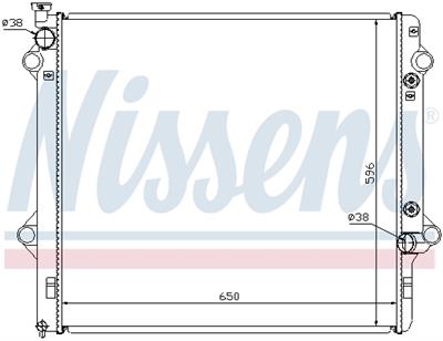 NISSENS 646806 EAN: 5707286270800.