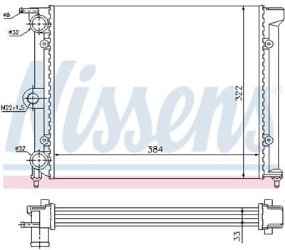 NISSENS 651711 EAN: 5707286221512.