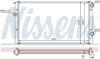NISSENS 652461 Číslo výrobce: 376714494. EAN: 5707286222151.
