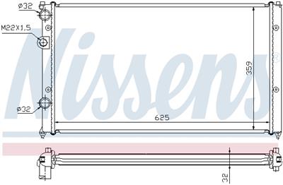NISSENS 652551 EAN: 5707286222311.