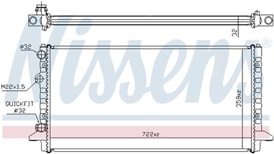 NISSENS 65256 Číslo výrobce: 376717754. EAN: 5707286222328.