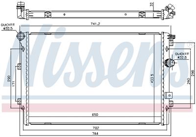 NISSENS 65330 EAN: 5707286395138.