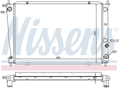 NISSENS 67039 EAN: 5707286226593.