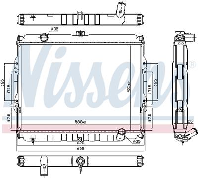 NISSENS 67046 EAN: 5707286226647.
