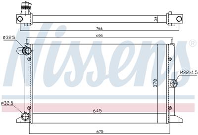 NISSENS 67304 Číslo výrobce: 376720511. EAN: 5707286227576.