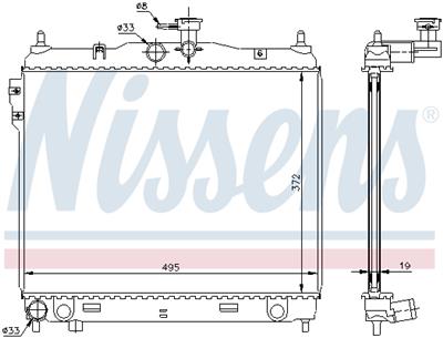 NISSENS 67495 EAN: 5707286228337.
