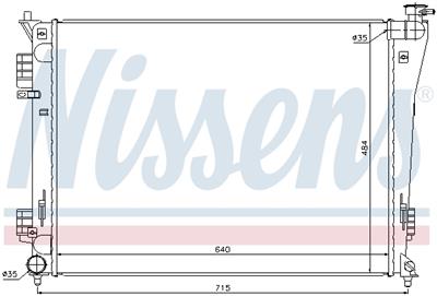 NISSENS 67550 Číslo výrobce: 376735251. EAN: 5707286347281.