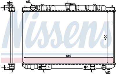 NISSENS 68713 EAN: 5707286230118.