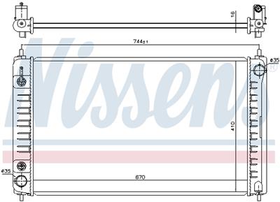 NISSENS 68762 EAN: 5707286391024.