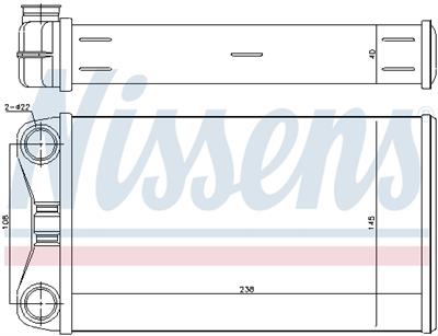 NISSENS 70226 Číslo výrobce: 351000541. EAN: 5707286231788.