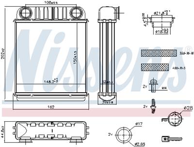 NISSENS 707216 EAN: 5707286490338.