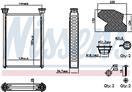 NISSENS 707309 - Výmenník tepla vnútorného kúrenia